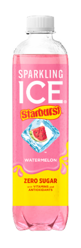 Sparkling Ice® Starburst™ Watermelon Bottle Perspective: front