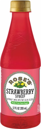 Rose's® Strawberry Syrup Perspective: front