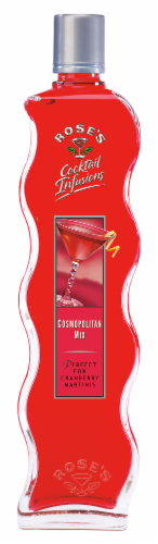 Rose's Cocktail Infusions Cosmopolitan Mix Perspective: front