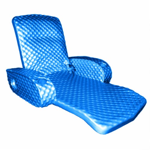 TRC Recreation Super Soft Adjustable Pool Lounger Recliner Float, Bahama  Blue, 1 Piece - Kroger