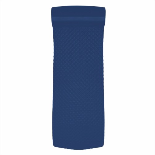 TRC Recreation Super Soft 2 Thick Vinyl Outdoor Pool Float Swim Lounger, Navy Perspective: front