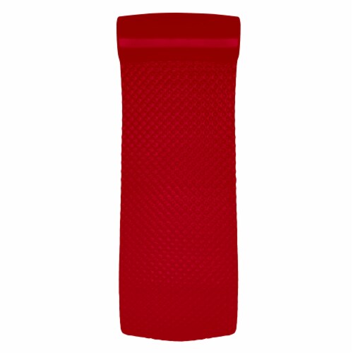 TRC Recreation Super Soft 2 Thick Vinyl Outdoor Pool Float Swim Lounger, Red Perspective: front