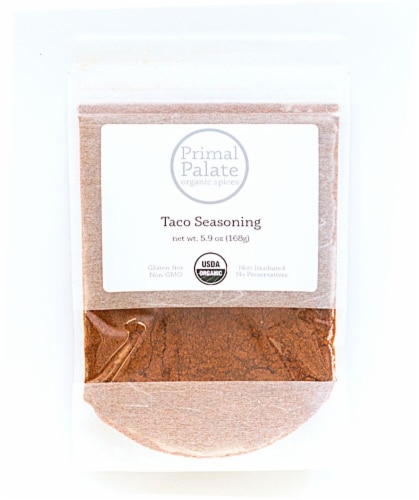 Primal Palate Organic Spices Taco Seasoning Perspective: front