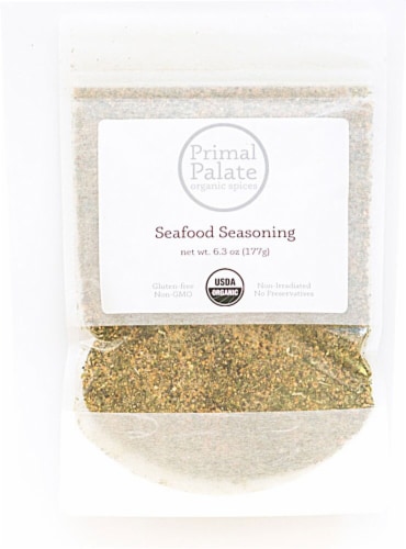 Primal Palate Organic Spices Seafood Seasoning Perspective: front