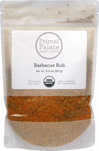 Primal Palate Organic Spices Barbecue Rub Perspective: front