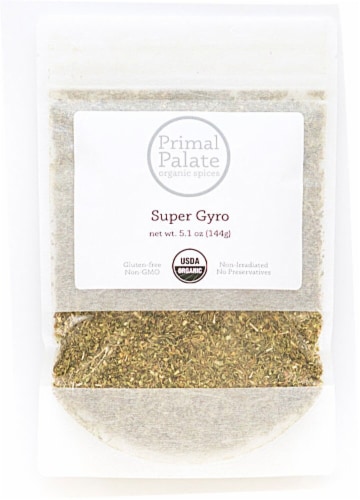 Primal Palate Organic Spices Gyro Seasoning Perspective: front