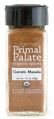 Primal Palate Organic Spices Garam Masala Perspective: front