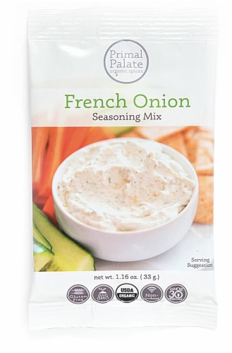 Primal Palate Organic Spices Onion Seasoning Perspective: front