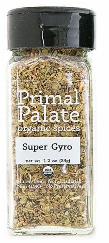 Primal Palate Organic Spices Gyro Seasoning Perspective: front