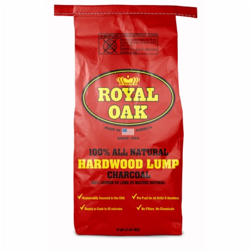 Royal Oak® All Natural Hardwood Lump Charcoal Perspective: front