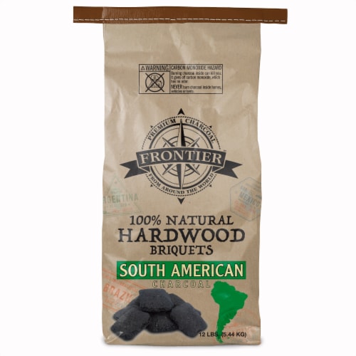 Frontier 100% Natural Hardwood Lump Charcoal Perspective: front