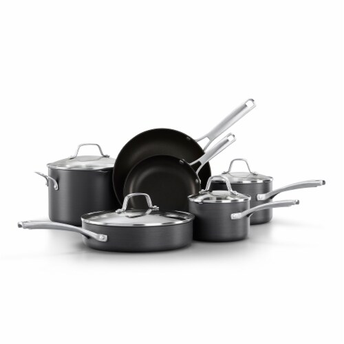 Calphalon® Classic™ Nonstick Cookware Set Perspective: front