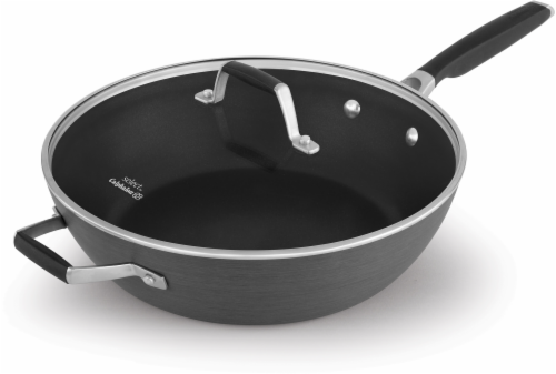 Select by Calphalon Hard-Anodized Nonstick Jumbo Fryer Perspective: front