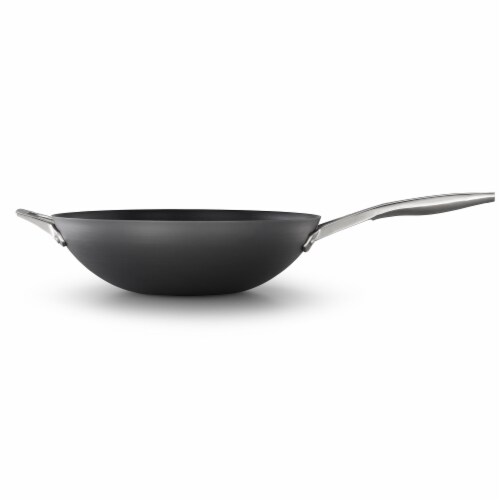 Calphalon Premier Hard Anodized Nonstick Deep Skillet with Lid, 13