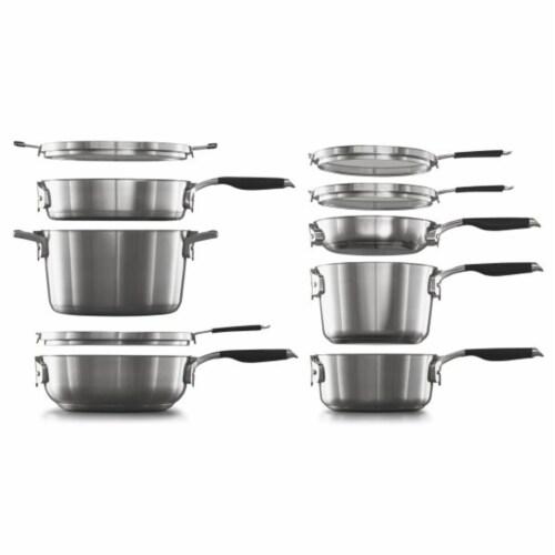 Calphalon Classic Stainless Steel Cookware Set, 10 Piece Set - Kroger