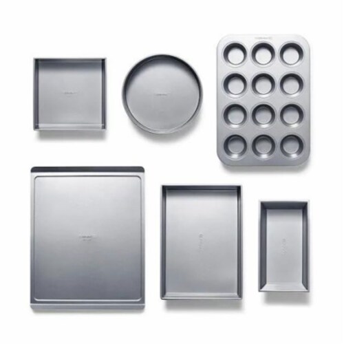 Calphalon 6 Piece Nonstick All Purpose Bakeware Set with Cookie Sheets,  Silver, 1 Piece - Kroger