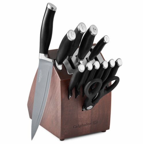  Calphalon Contemporary Self-Sharpening 14 Piece Cutlery Knife  Block Set with SharpIN Technology