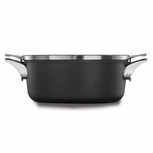 Calphalon Premier Space Saving 5 Quart Hard Anodized Nonstick