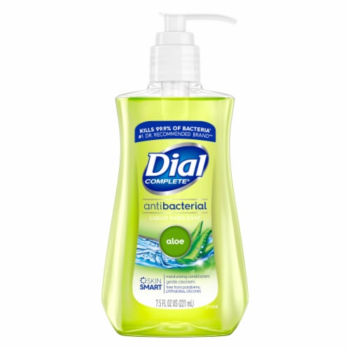 Dial Complete® Aloe Antibacterial Liquid Hand Soap Perspective: front