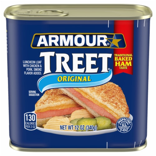 Armour Original Treet Canned Meat Perspective: front