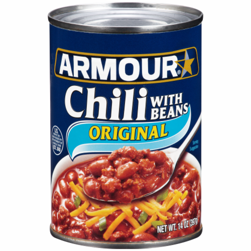 Armour Original Chili with Beans Perspective: front