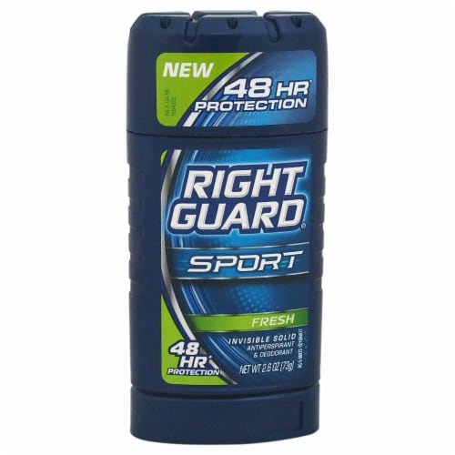 Right Guard Sport Fresh Invisible Solid Antiperspirant Deodorant Perspective: front