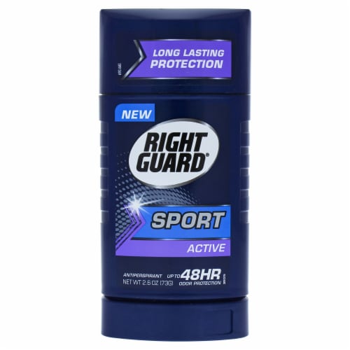 Right Guard® Sport Active Invisible Solid Antiperspirant Deodorant Stick Perspective: front