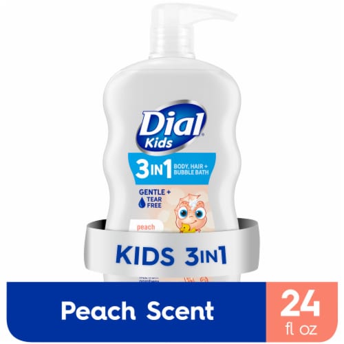 Dial Kids Peachy Clean Body & Hair Wash Perspective: front