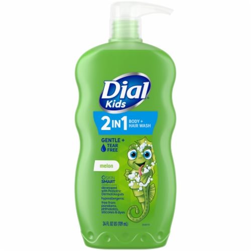 Dial® Kids Melon Body and Hair Wash Perspective: front