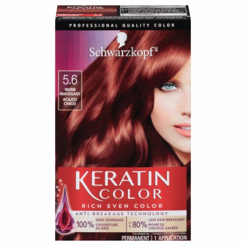 Schwarzkopf Keratin Color Warm Mahogany , 1 ct - Harris Teeter