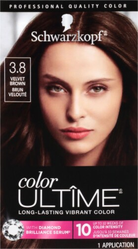 Schwarzkopf Color Ultime Velvet Brown  Hair Color Kit, 1 ct - Ralphs