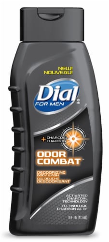 Dial For Men Odor Combat Deodorizing Body Wash Perspective: front