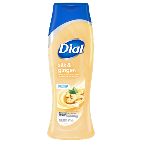 Dial® Silk & Ginger Body Wash Perspective: front