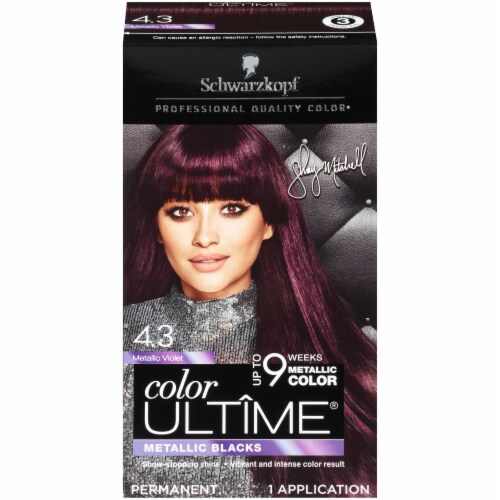 Schwarzkopf Color Ultime Metallic Violet Hair Color Perspective: front