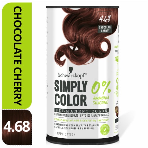 Schwarzkopf® Simply Color 4.68 Chocolate Cherry Hair Color Perspective: front