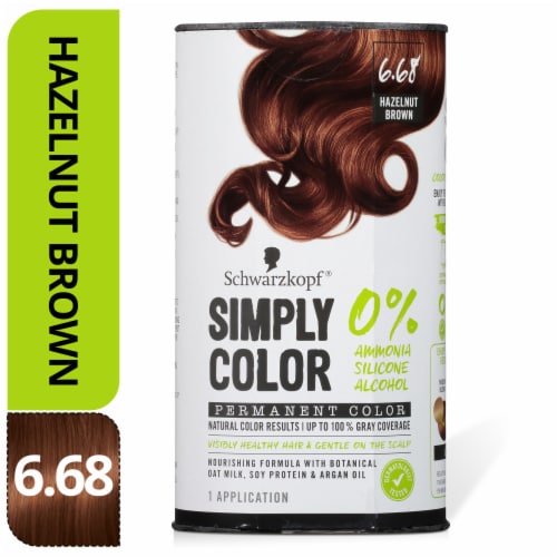 Schwarzkopf® Simply Color  Hazelnut Brown Hair Color, 1 ct - Harris  Teeter