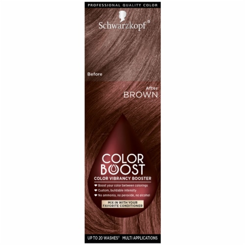 Schwarzkopf Color Boost Brown Hair Color, 1 ct - Fred Meyer