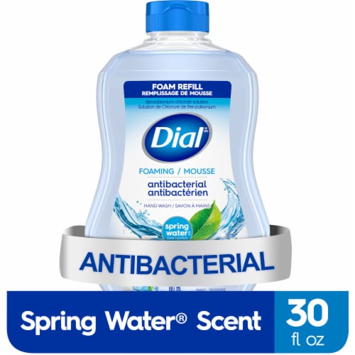Dial® Antibacterial Defense™ Foaming Hand Wash Refill Spring Water® Scent Perspective: front