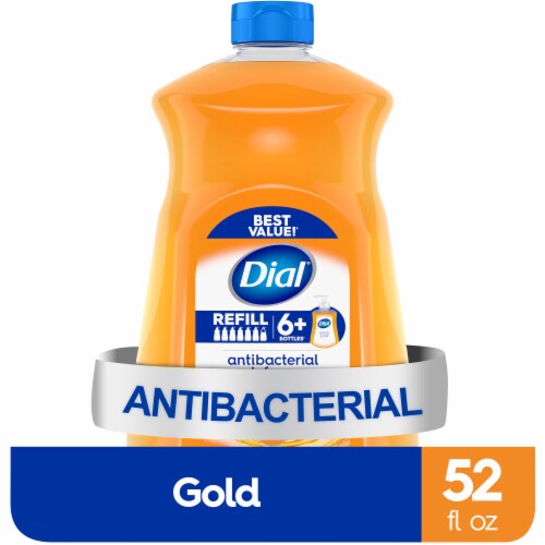 Dial Complete® Antibacterial Liquid Hand Soap - Gold Perspective: front