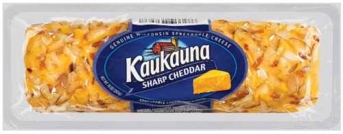 Kaukauna Sharp Cheddar Spreadable Cheese with Almonds