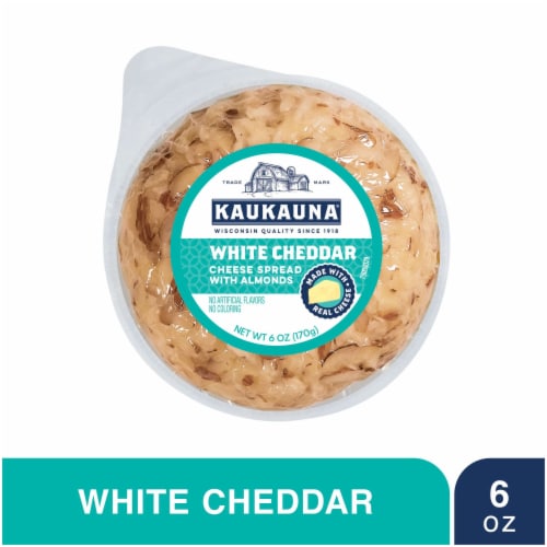 Kaukauna® White Cheddar Cheese Ball with Almonds