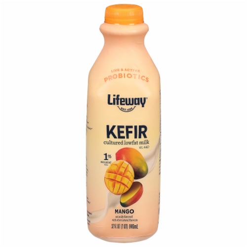 Lifeway® Mango Kefir Smoothie Perspective: front