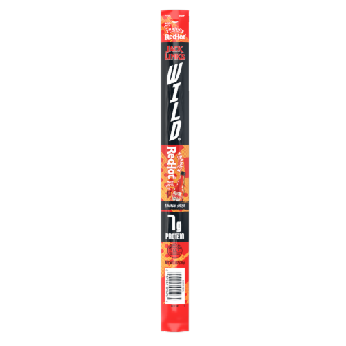 Jack Link's Wild® Franks Red Hot® Chicken Snack Sticks Perspective: front
