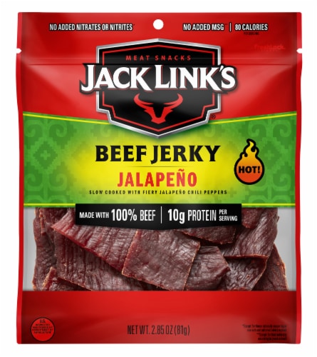 Jack Link's® Jalapeño Beef Jerky Perspective: front