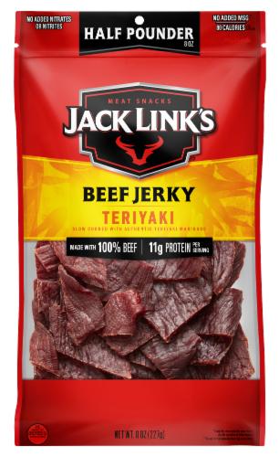 Jack Link's® Teriyaki Beef Jerky Family Size Pack Perspective: front