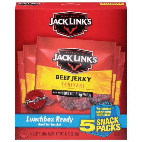Jack Link’s Teriyaki Beef Jerky Snack Packs