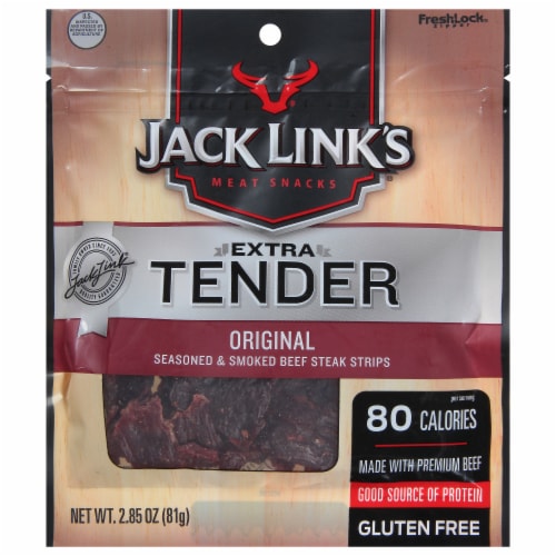 Jack Link's® Extra Tender Original Beef Steak Strips Perspective: front