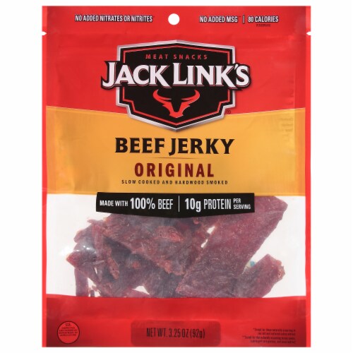 Jack Link's Original Beef Jerky Perspective: front