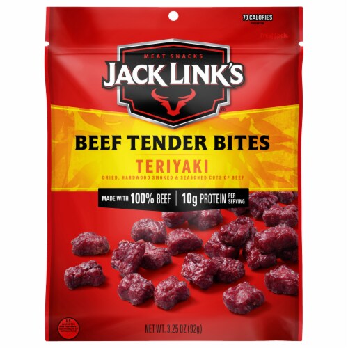 Jack Link's® Teriyaki Beef Tender Bites Perspective: front