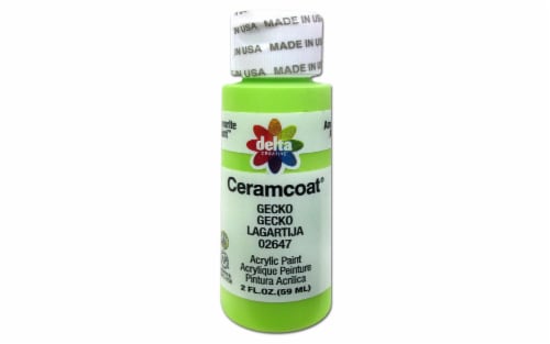 Delta Creative Ceramcoat Gecko Green Acrylic Paint 2 oz Foods Co